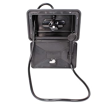 Empire Faucets Exterior Shower Box Kit Black Rv Outdoor Shower