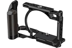 ZR Cage for Nikon ZR with Full Access Cold Shoe Mount for Professional Video Rig Accessories NATO Rail