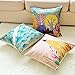 Sykting Farmhouse Pillow Covers 18x18 inch Patterned Throw Pillow Cases Set of 5 Decorative for Indoor Outdoor Colorful