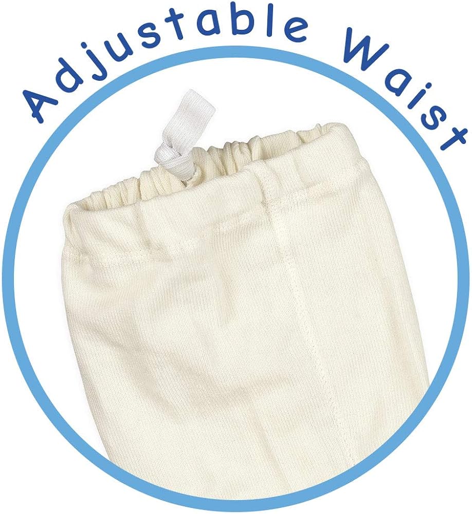 Jefferies Socks Baby Girls' Seamless Organic Cotton Tights: Infant And Toddler Tights: Clothing