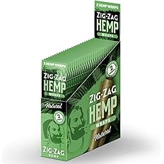 ZIG-ZAG Hemp Wraps 25-Pack