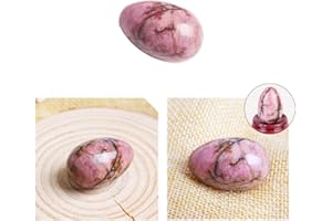 Wixine 1Pcs Natural Rare Bustamite Crystal Dragon Egg Reiki Healing Collection
