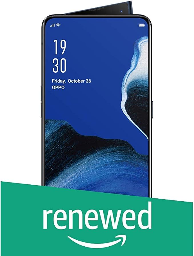 (Renewed) OPPO Reno2 (Luminous Black, 8GB RAM, 256GB Storage) with No Cost EMI/Additional Exchange Offers
