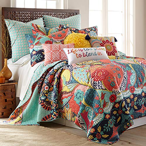 Levtex Home Jules Quilt Set King/Cal King Quilt (106x92in.) + Two