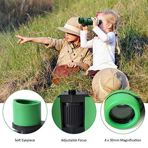 image for Mixi Outdoor Explorer Kit & Bug Catcher Kit with Binoculars, Flashligh