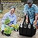 SmarTour Garden Tote/Gardening Tool Storage Bag/Garden Tool Bag for Indoor Outdoor Garden Plant Tool Set Gardening Tools Organizerthumb 4