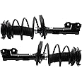 TRQ Front Strut & Coil Spring Assembly Set Driver & Passenger Sides Compatible with 13-18 Toyota Avalon