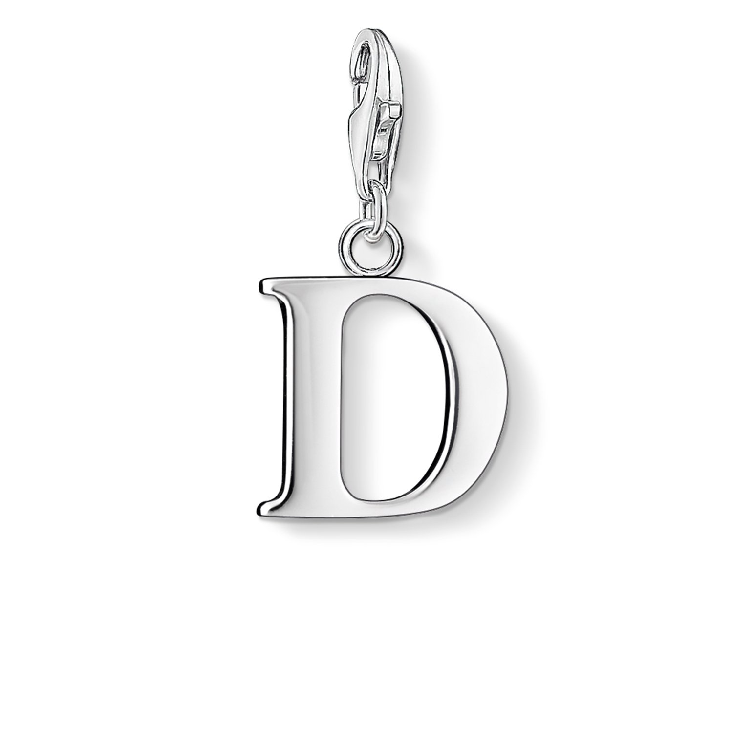 Thomas Sabo Women Charm Pendant Letter D Charm Club 925 Sterling Silver 0178-001-12 โ image 1
