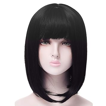 Amazon Com Heat Resistant 230 F 12 Inch Black Short Closure Bob