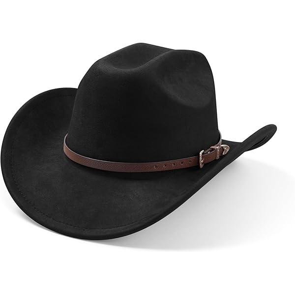 Cowboy Hat for Women and Men with Shapeable Wide Brim - Felt  display picture 3