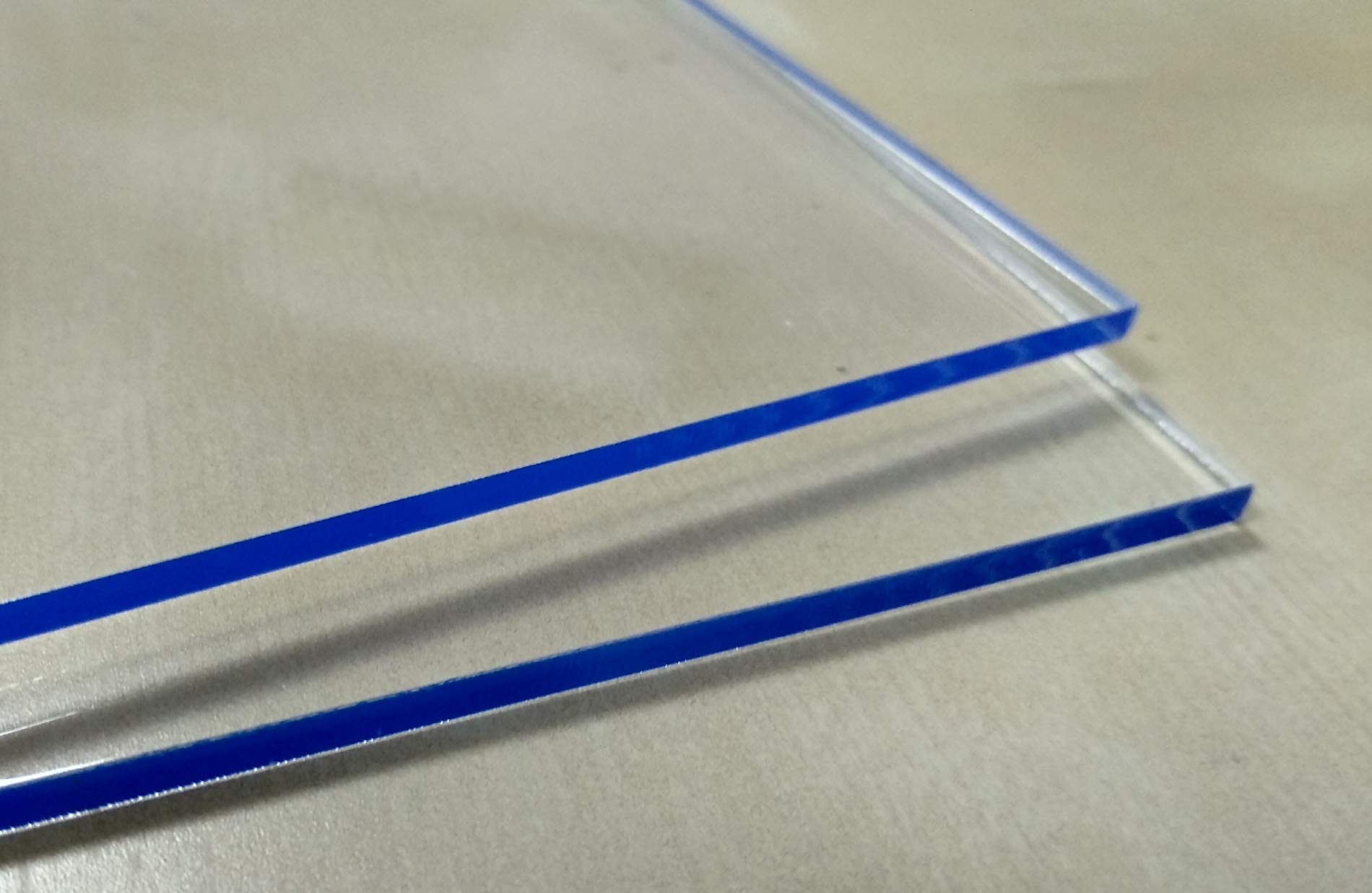 Transparent methacrylate plate 5 mm - Size 30 x 30 cm - Transparent methacrylate sheet of different sizes (100x100, 100x70, 100x50, 100x30) - PMMA transparent acrylic plate