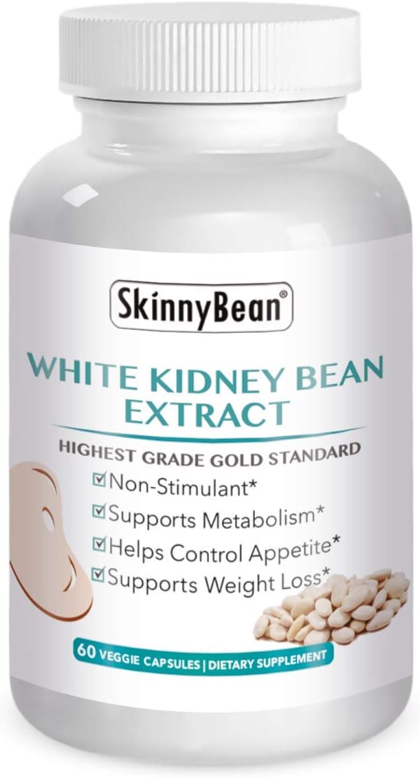CARB Blocker Premium Pure White Kidney Bean Extract - Weight Loss Pills - Carb Blocker Buster Pill - Lose Weight Fast