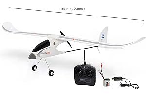 PLAYSTEM Falcon 800 RC Airplane-Ranger 890mm Rc Plane-2.4Ghz 3CH-RTF RC Airplane for Beginner for Adults, Easy & Ready to Fly, Great Gift Toy for Adults or Advanced Kids
