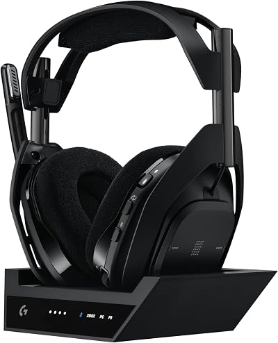 Logitech G Astro A50 X Lightspeed Wireless Headset Base Station Pro-G Graphene