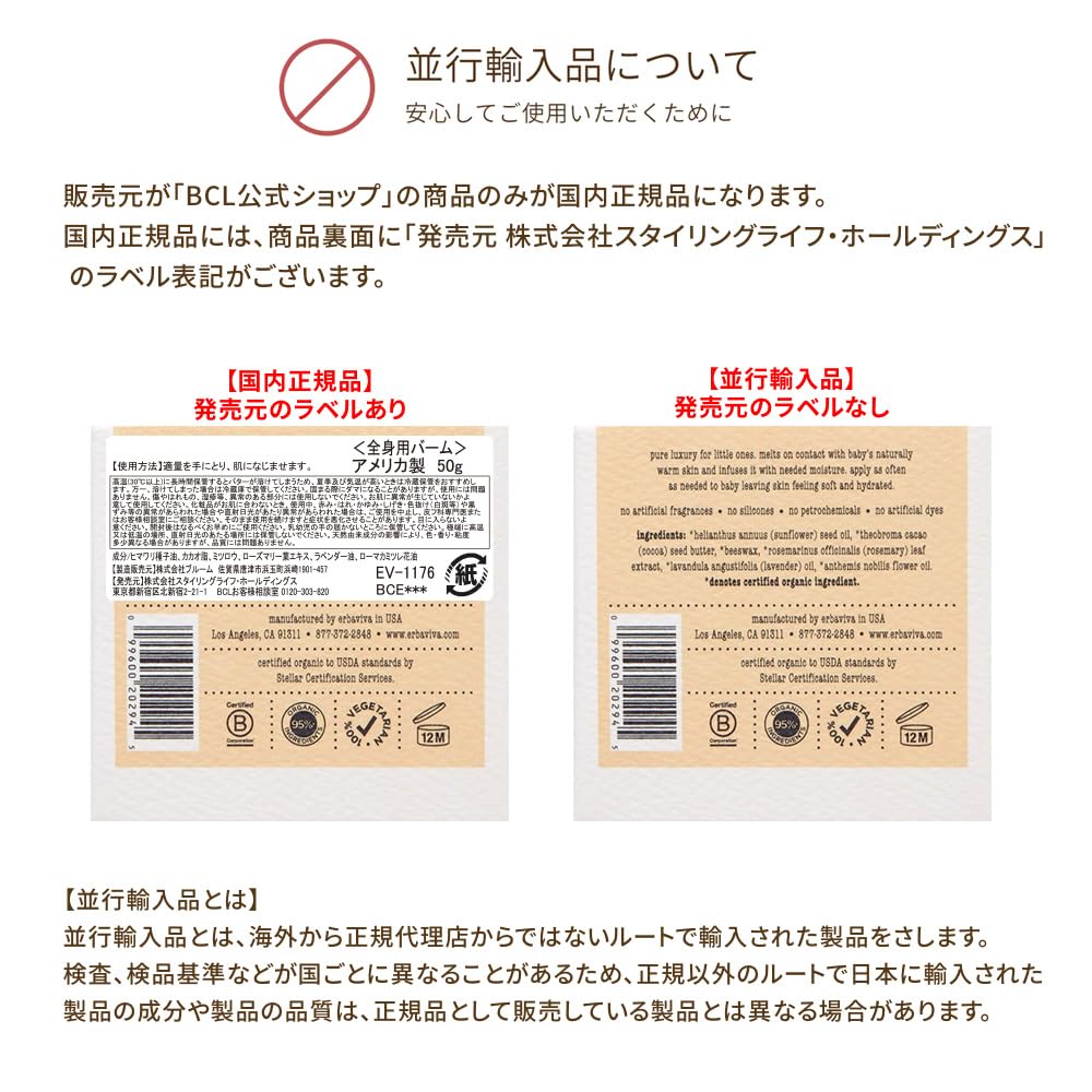 erbaviva Baby Butter, 1.75 oz