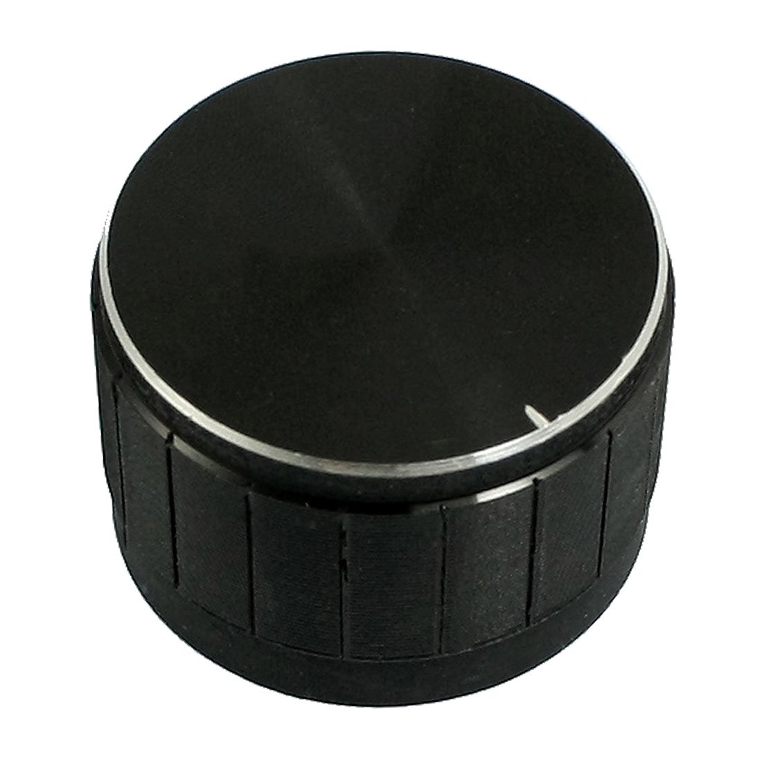 sourcingmap 24 x 16 mm Potentiometer Control Volume Rotary Knob Cap - Black
