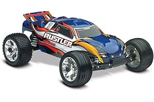 Traxxas Rustler RTR with XL-5 ESC Vehicle, Blue