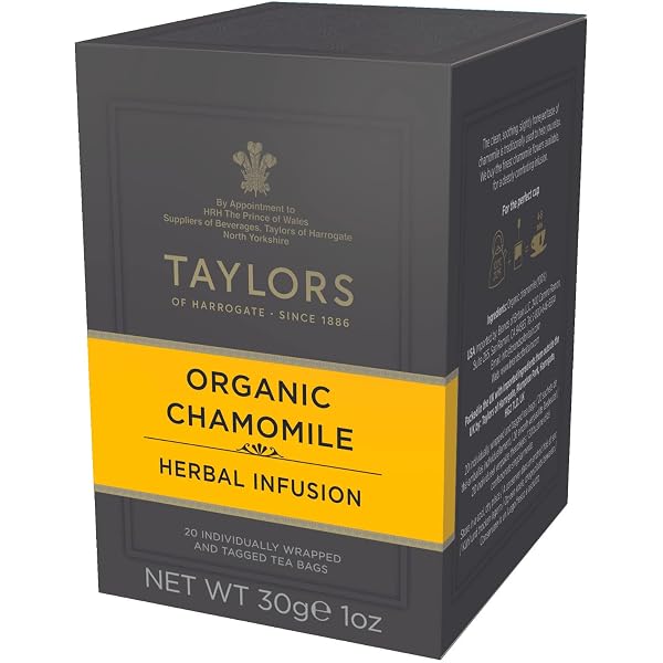 Taylors Of Harrogate Lemon & Orange Black Teabags, 20 Teabags