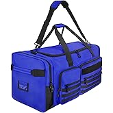 Goloni 130L Heavy Duty Large Duffle Equipment Bag,Catchers Gear Bag with Shoe Compartment,Baseball Duffle Bag