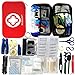 First Aid Survival Kit - Camping Emergency Trauma Kit - First Medical Earthquake Kit for Car Boat Home Office Hiking Camping Hunting Travel Adventures Earthquake - Survival Gear Kit Medical Supplies