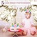 Unicorn Party Supplies - Unicorn Headband, Unicorn Cake Topper with Eyelashes, Birthday Banner & 10 Gold Balloons | Birthday Party Supplies, Party Decorations & Party Favors | 15 Piece Party Set