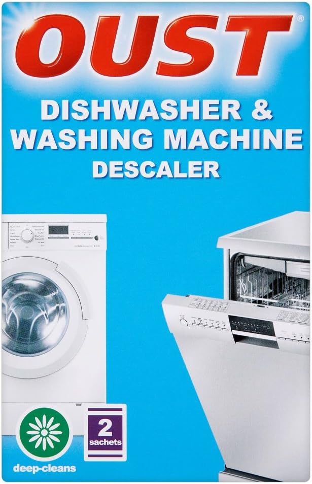 OustDescaler Washing Machine & Dishwasher Descaling Sachets (50ml x 6)