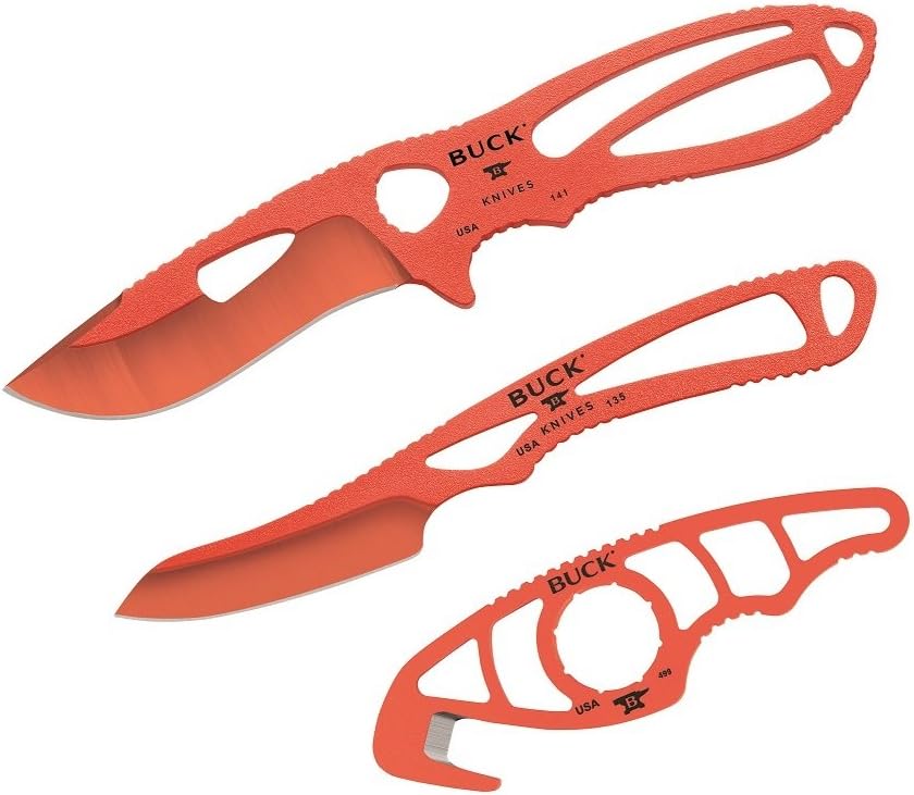 Buck Knives 141 PakLite Field Dressing Master Kit Skinning Caper and