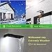 Solar Lights Outdoor Supershu 48 LED Outdoor Wall Solar Motion Sensor Lights with Remote Controller Wireless Waterproof Security Lights for Wall Deck Fence Driveway Yard Garage