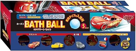 Amazon ディズニー 入浴剤 カーズ3 バスボール マスコットがぜんぶそろう コンプリートセット 5個入り ソーダの香り Dip 92 01 ノルコーポレーション バスパール バスフレーク 通販