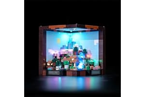 BrickBling LED Light Kit Compatible with Lego The Crafting Table, Creative Lighting Compatible with Lego 21265 (No Model)