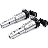 HiSport 11367585425 Engine Variable Valve Timing VANOS Solenoid VVT | Compatible with BMW 1 Series M 135i 328i 335i 525i X3 X5 128i 328i N51 N52 N54 3.0L V6, Oil Control Valve