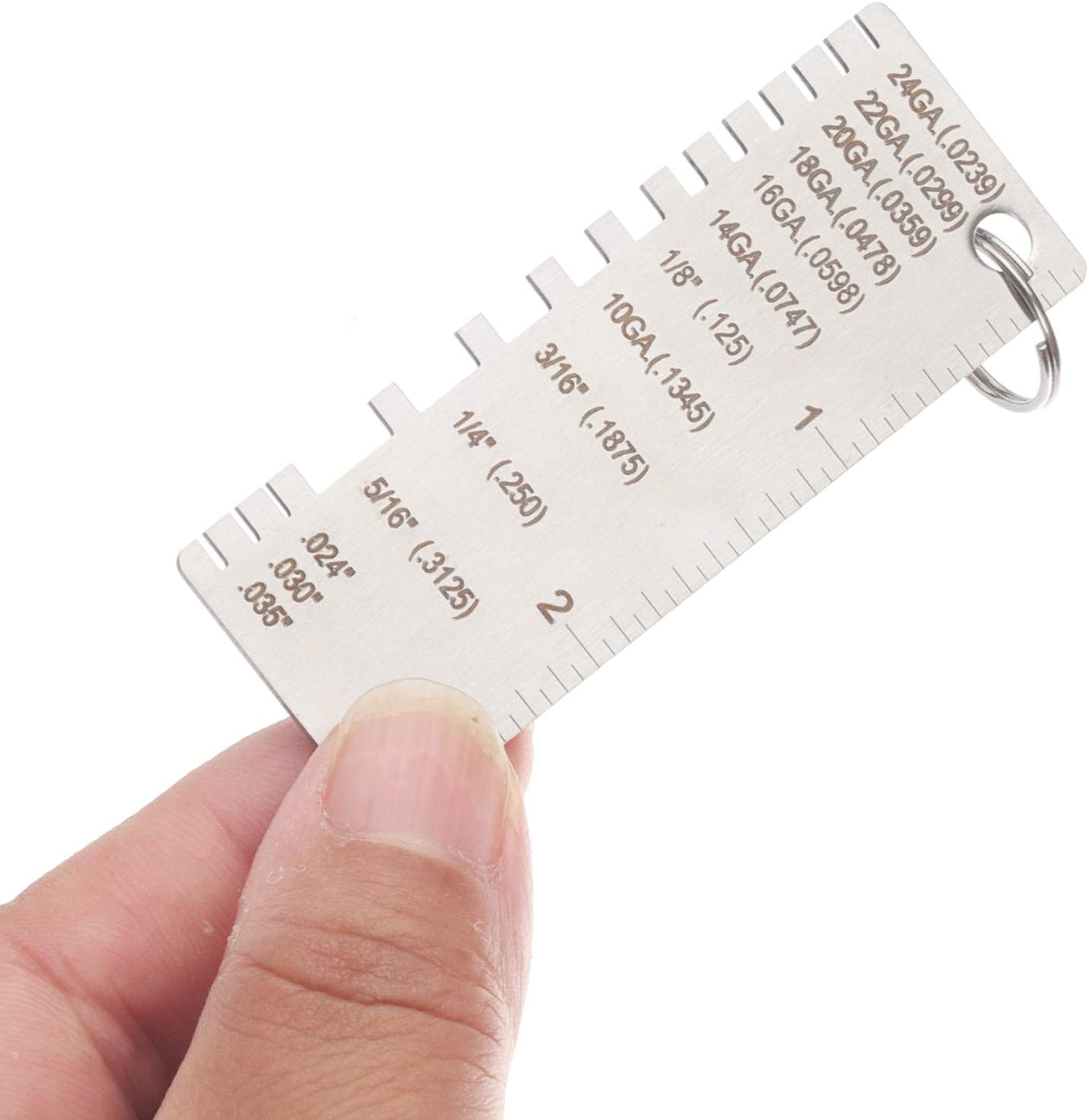 Tip Cleaners OxyAcetylene Gas Orifices 1Pack Sheet Metal Thickness Gauge Measuring Tool Great