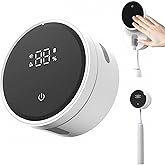 Wall Mounted Toothbrush Holder, Electric Tooth Brush Holders Single Person Cleaner for Bathroom, with Auto Inductive Open/Close Cover, Clean, Dry for Home, Travel