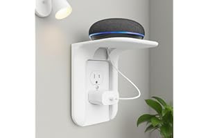 No Drill Wall Storage Shelf Adhesive Rack Organizer Utility Holder for Bathroom Kitchen Bedroom Office Easy Mount