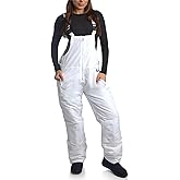 Arctic Hero Womens Snow Bibs - Waterproof Insulated Snow Pants Womens Overall Snowboarding Cold Weather Ski Pants