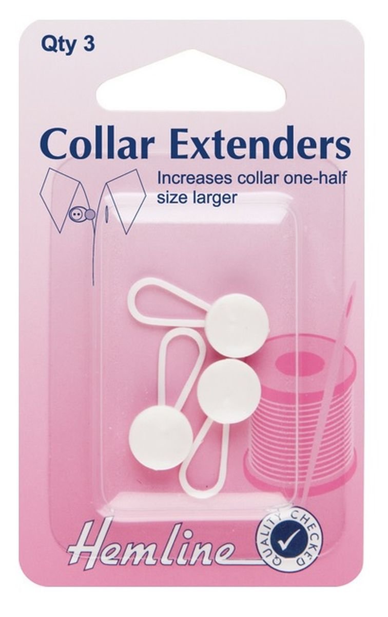 Collar Expanders, 12mm - White