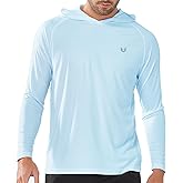NORTHYARD Men's UPF 50+ Hoodie Shirts Long Sleeve Sun Protection Fishing Swim Beach UV SPF Rash Guard Quick Dry Lightweight