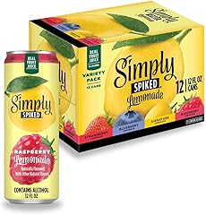 Simply Spiked Hard Lemonade Variety Pack 5.0% ABV, 12 Pack, 12.0 fl oz Cans