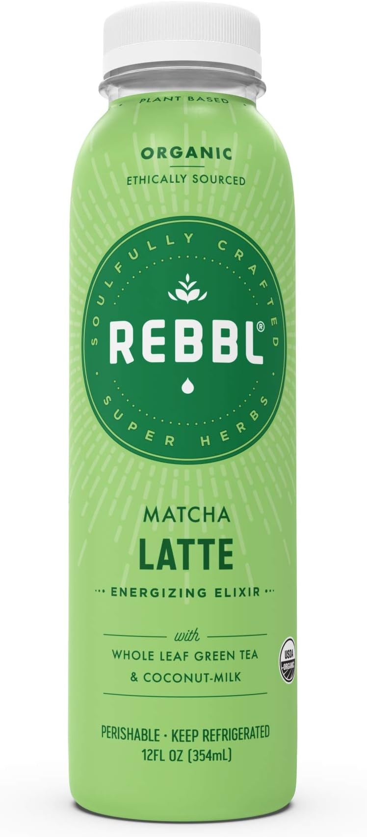 REBBL Matcha Latte, 12 oz