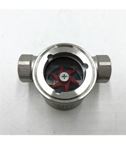 3/8 1/2 3/4 1 -2 BSP Vrouwelijk Venster Sight Glas Flow Indicator Met Waaier 304 Roestvrij Staal (Maat: 1-1/2