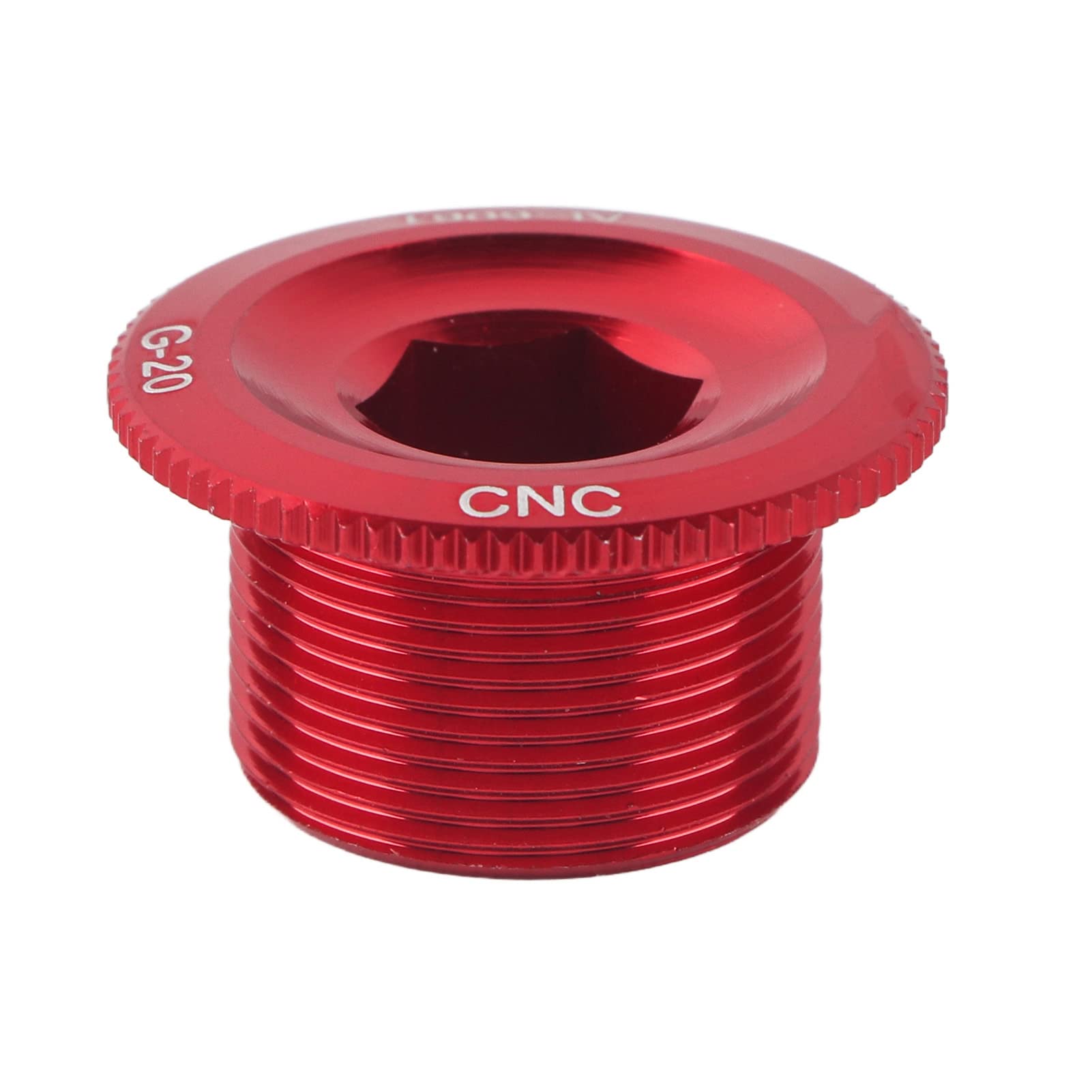 Tbest Crank Mountain Road Bike Crankset Aluminum Alloy Bike ycle Cranket Crank Fixing Chainwheel Screws Replacement for Shimano(Red)