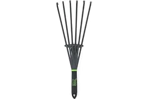 Yard Butler Terra Garden Hand Tools - Weeding Hand Tiller Tool for Efficient Gardening - Weed Remover Tool for Lawn & Garden Care - Durable Gardening Accessory, Whisk Rake
