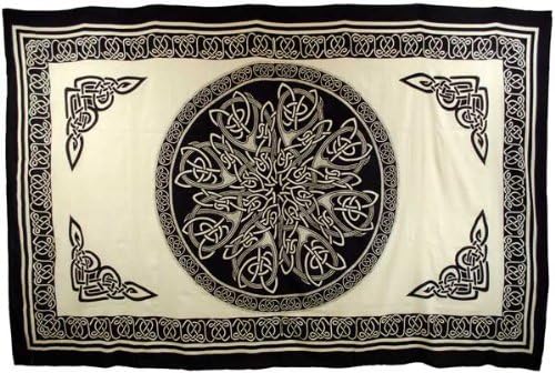 Ancient Celtic Knot tapestry 72" x 108"