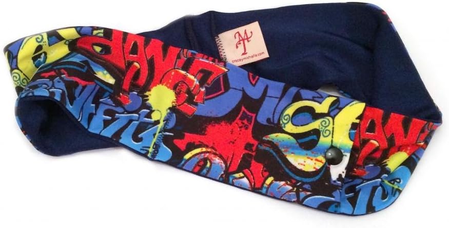 Super Slim Insulin Pump Waist Pouch Graffiti