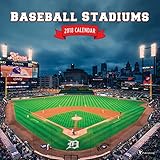 2018 Baseball Stadiums Wall Calendar by 