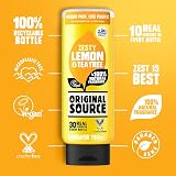 Original Source Lemon & Tea Tree Shower Gel 750 ml 2 Pack Vegan Cruelty Free view 4