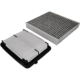165465RB1A 272776CA0A Engine &amp; Cabin Air Filter Fit for Nissan Kicks Versa | Fit for 2018-2024 Nissan Kicks 2020-2024 Versa L4 1.6L, Replace 165465RA0A 278915RB0A