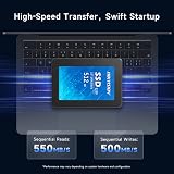Hikvision E100 512GB SSD 2.5" SATA III 6Gb/s Internal Solid State Drive 550MB/s view 2