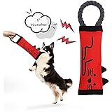 Purrrfect Life Fire Hose Interactive Squeaking Water Dog Toy, Dog Toy for Tug O War, Durable Dog Chew Toy with Squeakers, No 