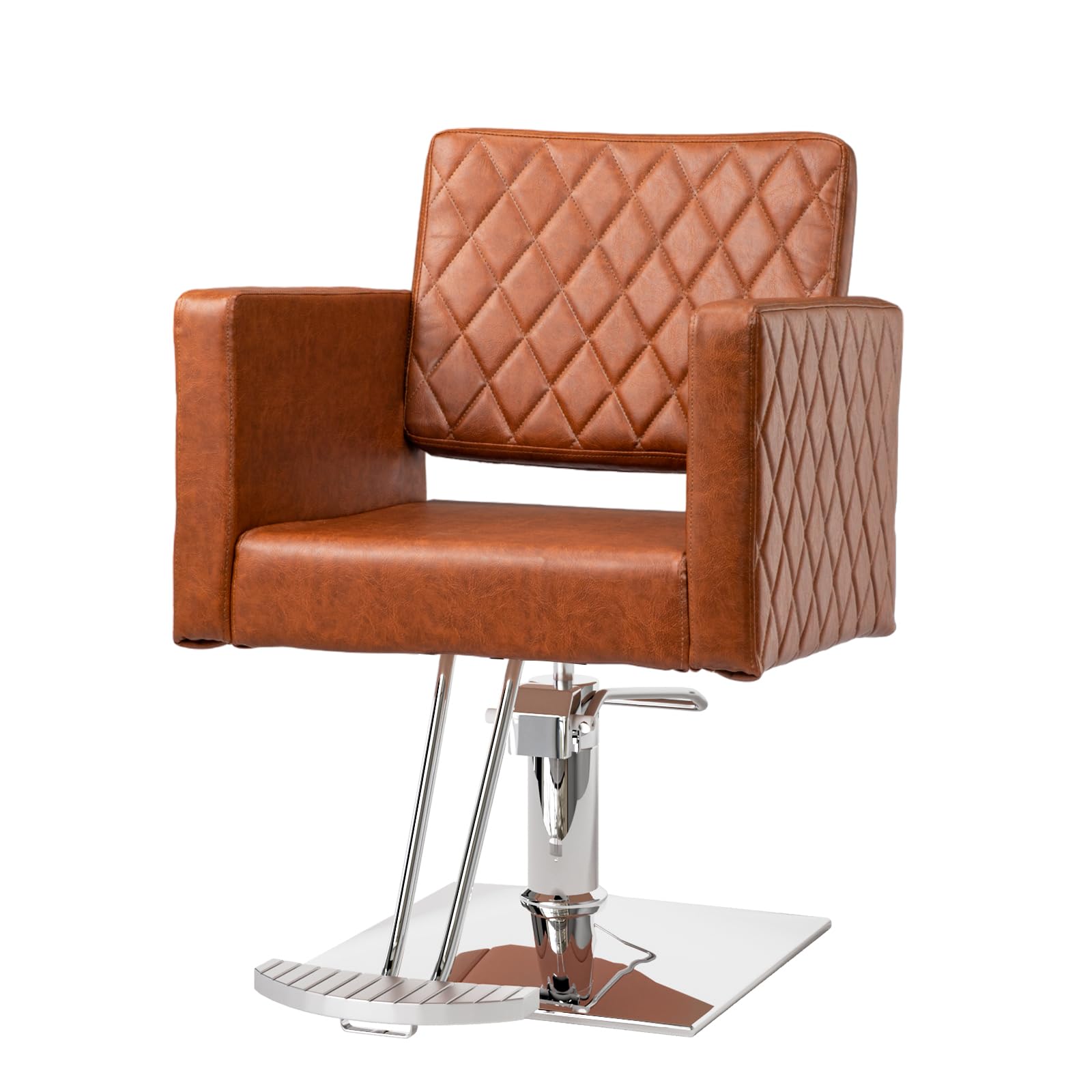 Salon Chair for Hair Stylist Wide Seat, Hydraulic Barber Chair